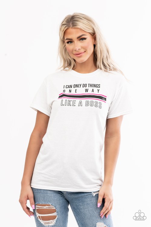 Like A Boss Tee - Paparazzi Product Image