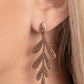 ​Jungle Fauna - Copper - Paparazzi Earring Image