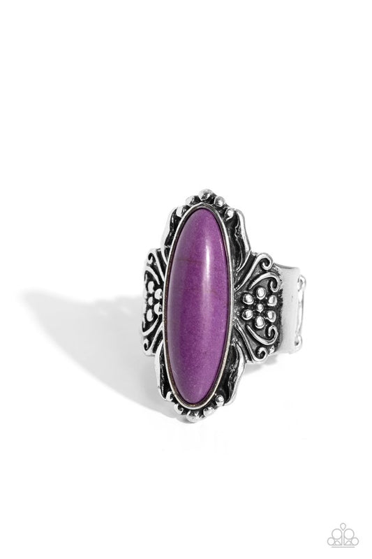 Dreamy Desertscape - Purple - Paparazzi Ring Image