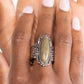 ​Dreamy Desertscape - Green - Paparazzi Ring Image