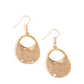 Rio Rancho Relic - Gold - Paparazzi Earring Image