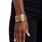 Egyptian Essence - Brass - Paparazzi Bracelet Image