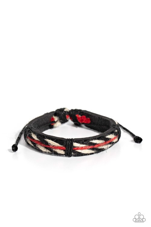 Everest Escapade - Red - Paparazzi Bracelet Image