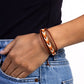 Catch My DRIFTER - Orange - Paparazzi Bracelet Image