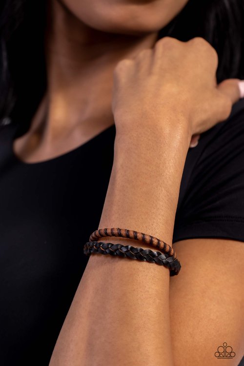 Ranch Hand - Black - Paparazzi Bracelet Image