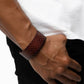 Diamondback Bandit - Brown - Paparazzi Bracelet Image