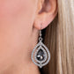 ​Lets GLOW, Girls! - Silver - Paparazzi Earring Image
