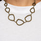 The Real Deal - Brass - Paparazzi Necklace Image