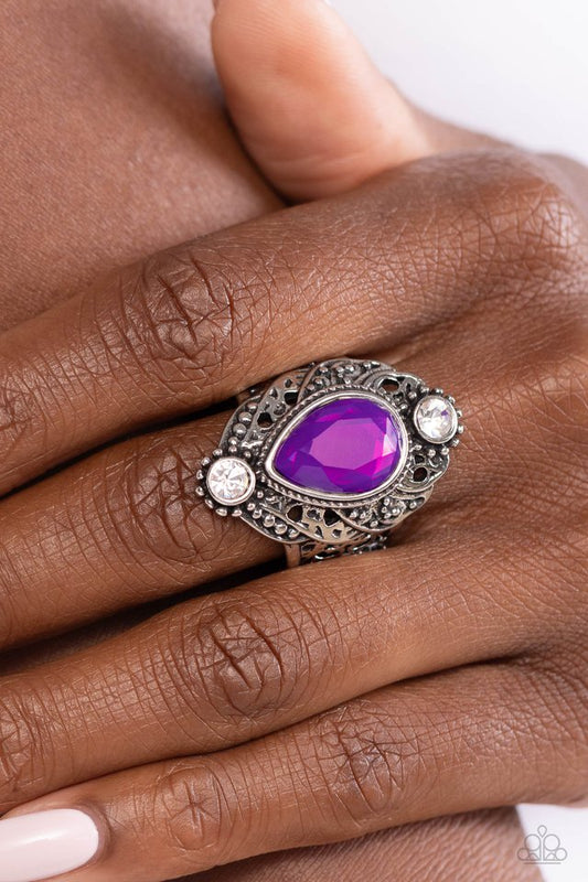 Mystical Mania - Purple - Paparazzi Ring Image