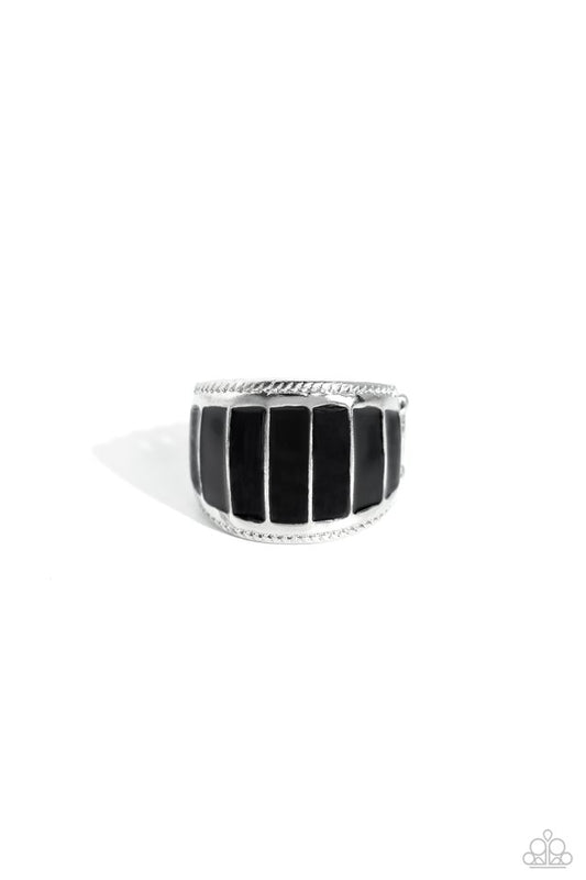 SWATCH Your Step - Black - Paparazzi Ring Image