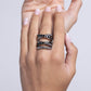 Industrial Intersection - Black - Paparazzi Ring Image