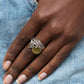 Cat’s Eye Candy - Green - Paparazzi Ring Image