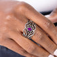 Beautifully BEAD-azzled - Purple - Paparazzi Ring Image