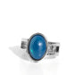 Opal Pools - Blue - Paparazzi Ring Image