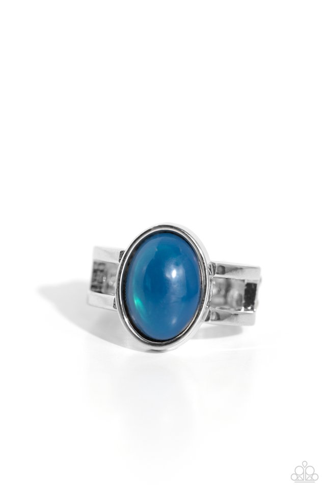 Opal Pools - Blue - Paparazzi Ring Image