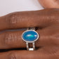 Opal Pools - Blue - Paparazzi Ring Image