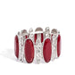 Saturated Sparkle - Red - Paparazzi Bracelet Image