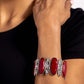 Saturated Sparkle - Red - Paparazzi Bracelet Image