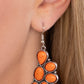 Havasu Hideaway - Orange - Paparazzi Earring Image