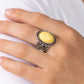 Earthen-WEAR - Yellow - Paparazzi Ring Image
