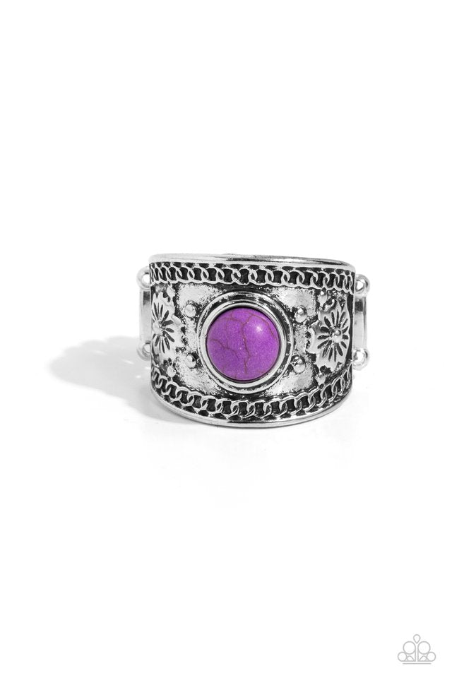 HAVEN-Sent - Purple - Paparazzi Ring Image