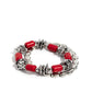 Canyon Cavern - Red - Paparazzi Bracelet Image