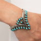 Teton Tiara - Blue - Paparazzi Bracelet Image