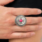 All Things Must COMPASS - Pink - Paparazzi Ring Image