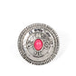 All Things Must COMPASS - Pink - Paparazzi Ring Image