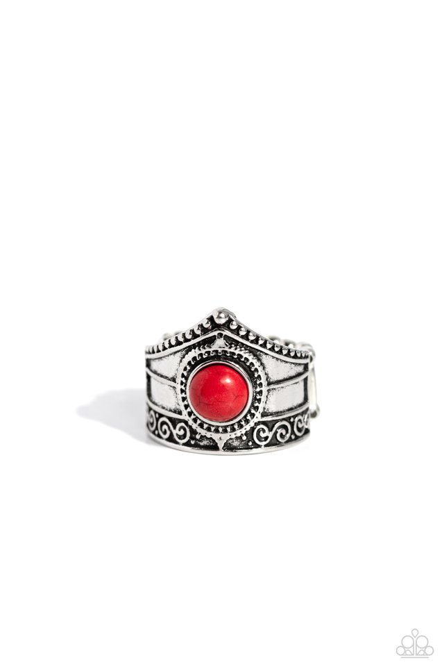 Highland Plains - Red - Paparazzi Ring Image