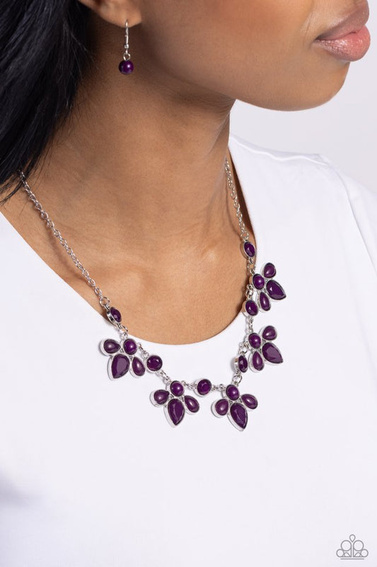 ​FROND-Runner Fashion - Purple - Paparazzi Necklace Image