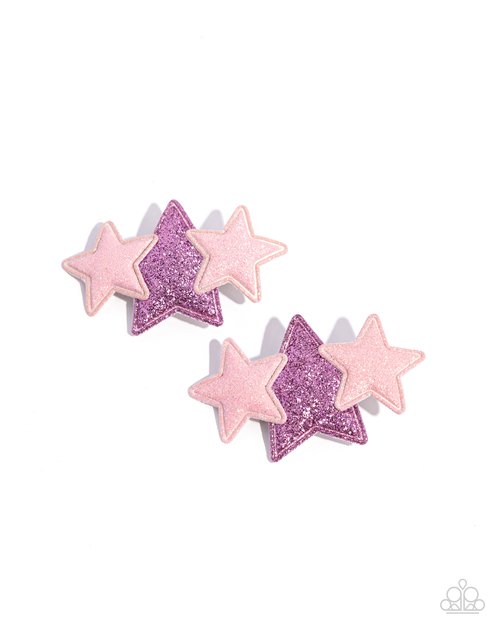 Starry Seamstress - Pink - Paparazzi Hair Accessories Image