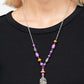 Watch Me Fly - Purple - Paparazzi Necklace Image