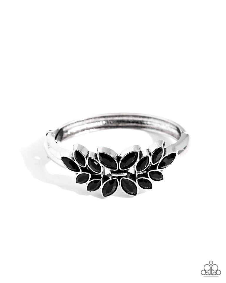 Glamorously Garnished - Black - Paparazzi Bracelet Image