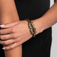 Glamorously Garnished - Brass - Paparazzi Bracelet Image