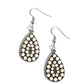 Rural Replica - White - Paparazzi Earring Image