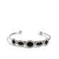 Simmer on GLOW - Black - Paparazzi Bracelet Image