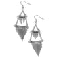 Greco Grotto - Silver - Paparazzi Earring Image