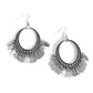 Homestead Hustle - Silver - Paparazzi Earring Image