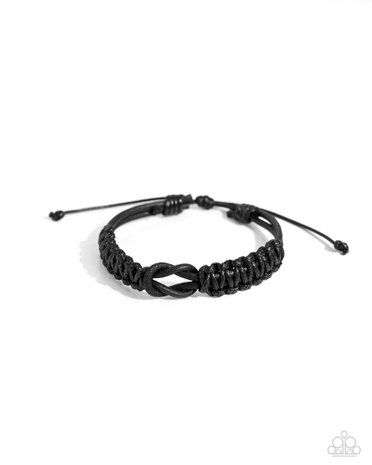 Nautical Myth - Black - Paparazzi Bracelet Image