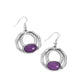 Terrestrial Retreat - Purple - Paparazzi Earring Image