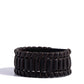 Western WRAP-ture - Black - Paparazzi Bracelet Image