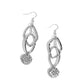 Nothing but CHIME - Silver - Paparazzi Earring Image