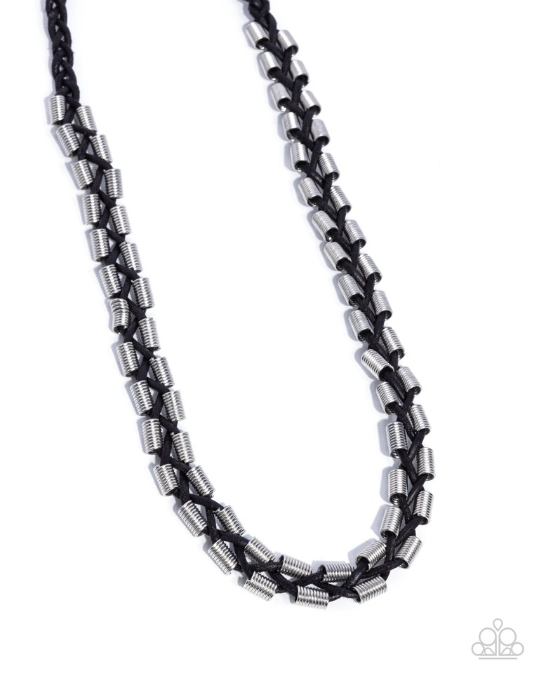 Rogue Renegade - Black - Paparazzi Necklace Image