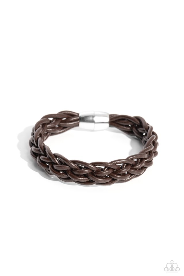 Cattle Ranch - Brown - Paparazzi Bracelet Image