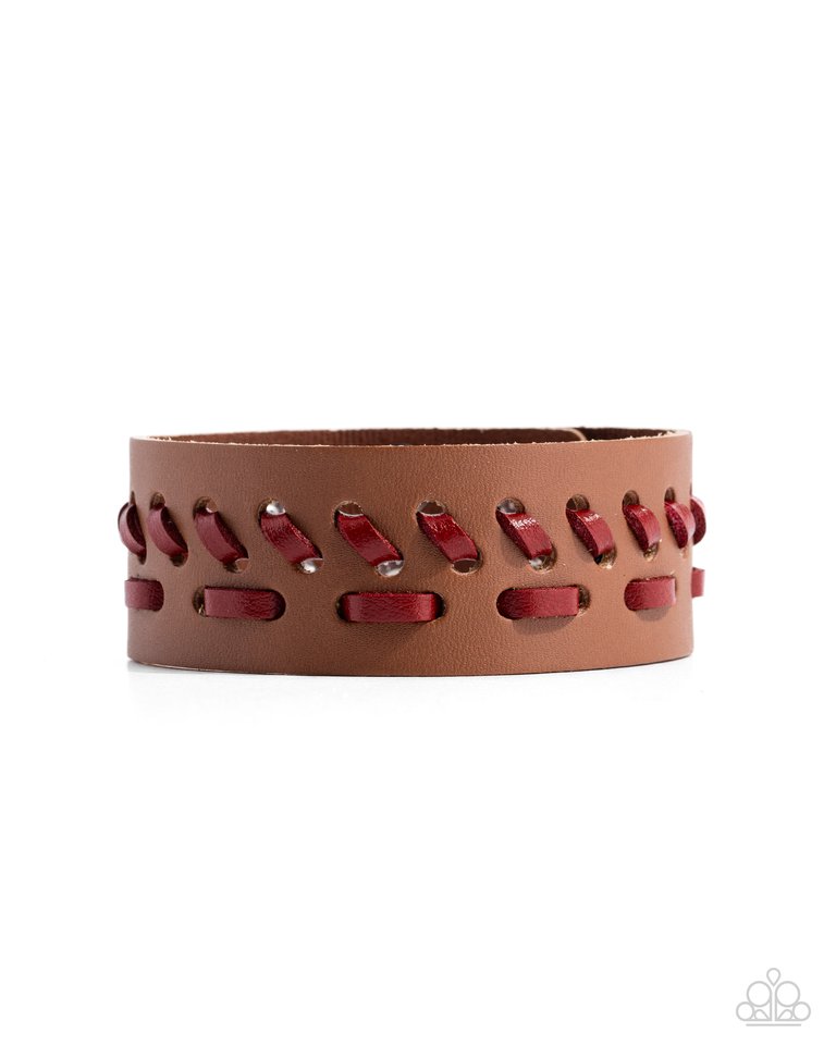 ROUTED to the Spot - Brown - Paparazzi Bracelet Image