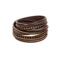 Studded Sensation - Brass - Paparazzi Bracelet Image