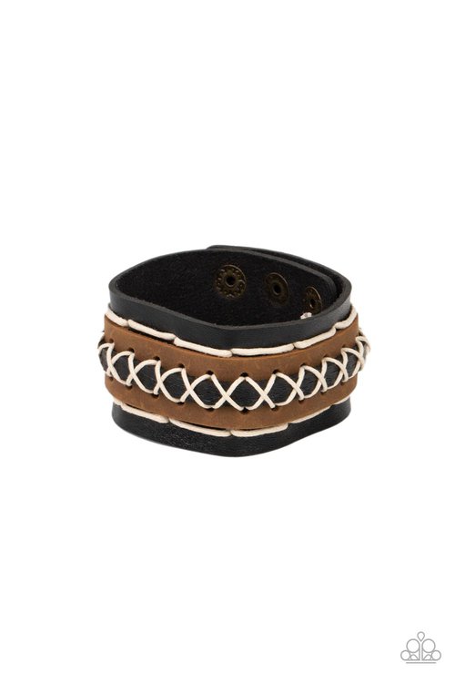 Horsing Around - Black - Paparazzi Bracelet Image