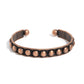 Clear as STUD - Copper - Paparazzi Bracelet Image
