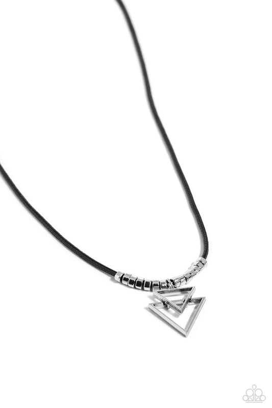 Terra Trifecta - Black - Paparazzi Necklace Image